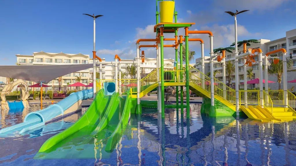 Slides waterpark